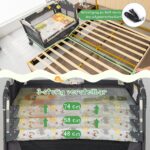 COSTWAY 4-in-1 Reisebett klappbar – Beistellbett, Wickeltisch & Laufstall für 0–36 Monate – Bild 5