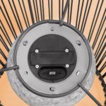 Esotec Solar Windlicht 2er Set Ilona – Gartenbeleuchtung mit Bruchglaskugeln & Polyrattan – Bild 9