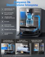 ECOVACS X11 OMNICYCLONE Saugroboter mit Wischfunktion – 19.500 Pa Saugleistung & Auto-Entleerung – Bild 7
