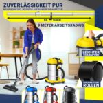 MASKO® Industriestaubsauger 2300W Nass-Trocken mit Push&Clean & Blasfunktion – Bild 5