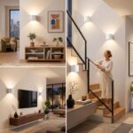 Dehobo LED-Wandleuchte mit Bewegungsmelder & Fernbedienung – Akku, dimmbar, 2er-Set – Bild 8