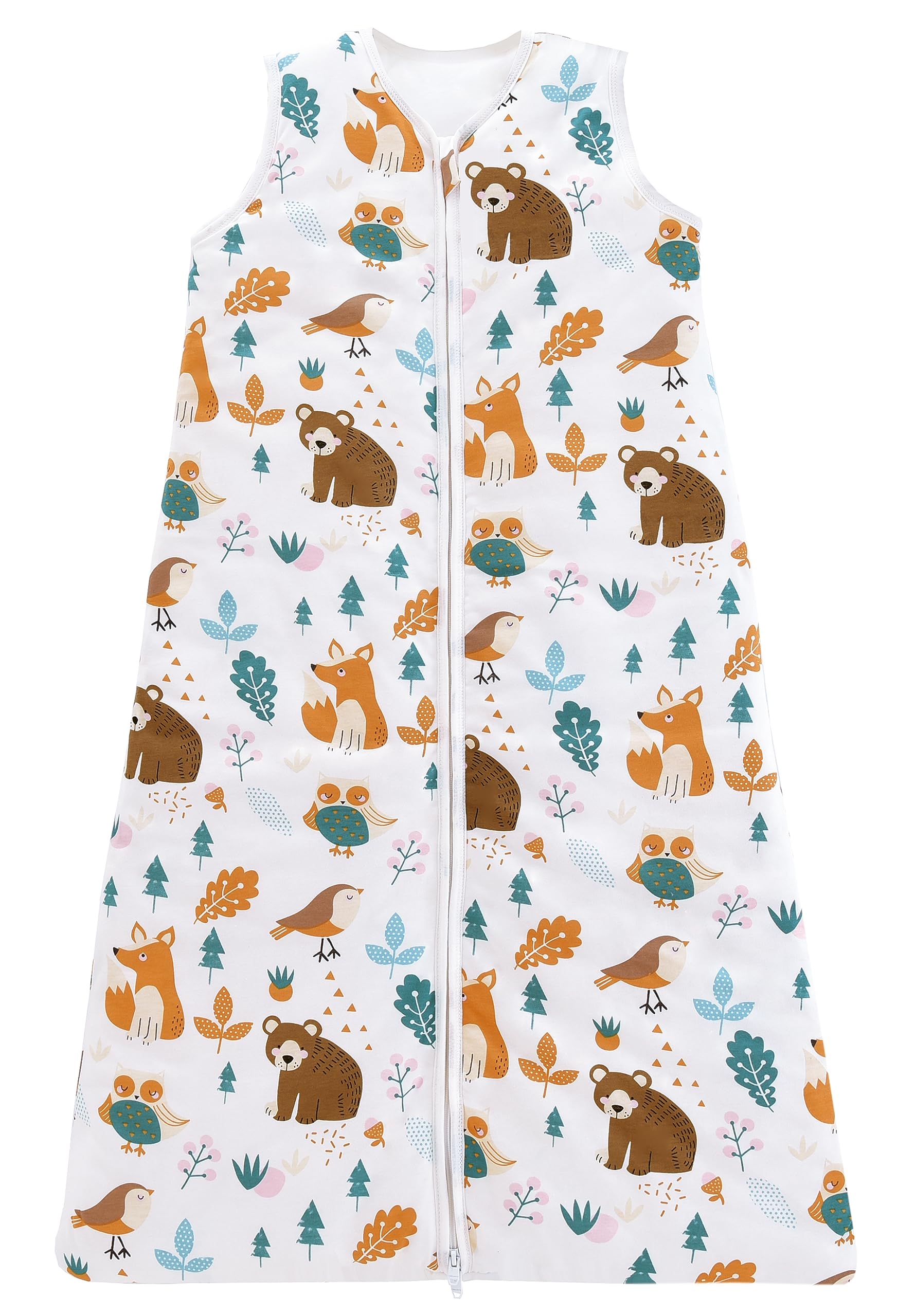 Chilsuessy Babyschlafsack 2.5 Tog 130cm – Winterschlafsack aus Baumwolle für sicheren Schlaf
