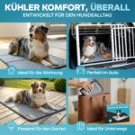 Pets Perfect Selbstkühlende Kühlmatte für Hunde & Katzen – Druckaktiviertes Gel ohne Strom – Bild 5