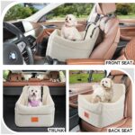 GL GLENSLAVE Hundeautositz für kleine & mittlere Hunde bis 15,9 kg – Sicherer Autositz mit Memory-Schaumpolsterung – Bild 2