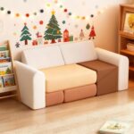 BanaSuper Schaumstoff Softbausteine XXL – 7er Set mit Rutschfester Unterseite für Kinder – Bild 2
