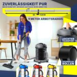 MASKO Industriestaubsauger 2300W – Nass-Trockensauger mit HEPA & Push&Clean System – Bild 5