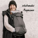 Hoppediz Fleece-Cover 3-in-1 – Wärmeschutz & Regenschutz für Babytragen & Tragetücher – Bild 4