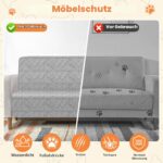 Omtofo Wasserdichte Hundedecke 150×128 cm – Schutzmatte für grosse & mittelgrosse Hunde – Bild 5