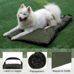 OneTigris Hundedecke 110 x 68 cm – Wasserdichtes Hundebett mit Tragegurt für Camping & Reisen – Bild 5