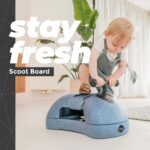 Scoot & Ride My First Rutscher 3in1 – Lauflernhilfe aus recyclebarem EPP, Steel – Bild 4