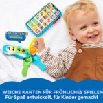 JOYIN Baby Lernspielzeug Set – Handy & Autoschlüssel mit 60+ Musikstücken für Babys – Bild 6