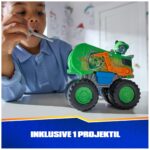 PAW PATROL Rescue Wheels – Rockys Recycling Monstertruck mit Geschoss-Abwurf & Figur – Bild 3