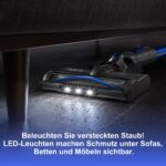Akitas V8 3in1 Akku Staubsauger Kabellos – 22,2V Lithium für Böden & Teppiche – Bild 8