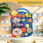 HYES 5-in-1 Lauflernwagen mit Musik & abnehmbarem Spielboard – Lauflernhilfe für Babys – Bild 3