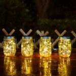 6er Set AUTOLA Solar Mason Jar Leuchten mit 30 LEDs – IP56 Gartenlaternen für Balkon & Terrasse – Bild 5