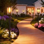 6er-Set ICRGB Solarleuchten 3000K Warmweiss – IP65 Gartenleuchten für Terrasse, Weg & Rasen