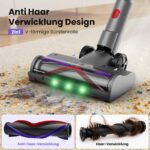 Circlio Akku Staubsauger 600W 58000Pa – Kabelloses Reinigungssystem mit Smart Display – Bild 6
