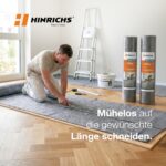 Hinrichs Malervlies 50m x 1m – 180g/m² Abdeckvlies mit Rutschhemmung – Bild 3
