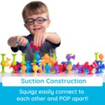 Fat Brain Toys Squigz Starter Set 22-teilig – Saugspielzeug für kreatives Bauen ab 3 Jahren – Bild 4