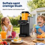 SiroSage Slush Maschine 1,2 L mit Kompressorkühlung – 6 Modi für Slushies, Cocktails & Milchshakes – Bild 2