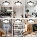 OPPEARL LED Deckenleuchte 18W mit Bewegungsmelder – IP54 Wasserfest für Flur & Bad – Bild 6