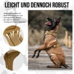 OneTigris DIESEL Hundegeschirr Grösse L – Taktisches Brustgeschirr für mittelgrosse & grosse Hunde – Bild 4