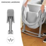 Kinderkraft LOVI Reisebett 3in1 – Stubenwagen, Babywiege & Schaukelanlage bis 9 kg – Bild 5