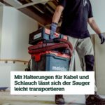 Metabo ASA 30 L PC Nass-Trockensauger – Industriesauger mit PressClean für Baustellen – Bild 8