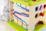 Hape Motorikwürfel «Kleine Tierchen» – Holz-Lernspielzeug für Kinder ab 1 Jahr – Bild 6