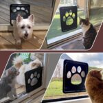 NAMSAN Katzenklappe für Moskitonetz – Magnetverschluss für kleine/mittlere Haustiere – Bild 2