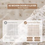 Yoofoss 6er Pack Baby Musselintücher 70x70 cm – Baumwolle & Bambus für Neugeborene – Bild 6