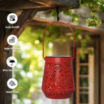 OxyLED 4er-Set Solarlaternen – Farbige Gartenlaternen mit IP44 Schutz & Automatik – Bild 8