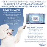 ICF CLX Wipes – Reinigungstücher für Hunde, Katzen & Kleintiere, 40 Stück – Bild 5
