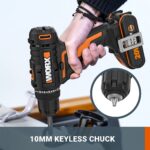 WORX WX100.3 20V Akku-Bohrschrauber – 30Nm, 1600 U/min, Kompakt & Leicht – Bild 4