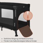 Lionelo Ellen 3in1 Reisebett für Neugeborene bis 15 kg – Beistellbett & Reisebett – Bild 6