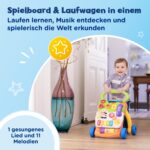VTech Spiel- und Laufwagen – Lauflernhilfe mit Musik für Kleinkinder 12–36 Monate – Bild 3