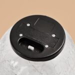 esotec Solar Leuchtkugeln 3er Set – Krakelees Echtglas mit LED-Leuchtdraht für Garten – Bild 8