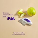 doddl 3-teiliges Besteckset Aqua – Ergonomisches Kinderbesteck ab 1 Jahr für selbstständiges Essen – Bild 9