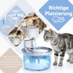 12er Set Ersatzfilter für FEELNEEDY 3,5L Katzenbrunnen FN-W08L/W08 – Vierfachfiltration – Bild 6