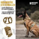 OneTigris DIESEL Hundegeschirr Grösse L – Taktisches Brustgeschirr für mittelgrosse & grosse Hunde – Bild 8