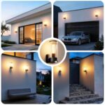 brightower Außenwandleuchte mit Bewegungsmelder – Aluminium Wandleuchte IP65 für Garten – Bild 7