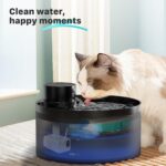 GIOTOHUN Katzenbrunnen Filter Set 12er-Pack – Aktivkohle & Schaumstoff für sauberes Trinkwasser – Bild 3