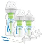 Dr. Brown's Options+ Weithals-Babyflasche – Anti-Kolik Starterset für Neugeborene