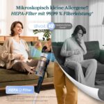 Levoit LVAC 300 Akku-Staubsauger – 99,99% HEPA Filter, 60 Min Laufzeit für 150 m² – Bild 7