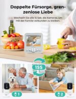Dr.Care Babyphone mit Kamera ohne WLAN – 2,8" HD Display, 300m Reichweite & Nachtsicht – Bild 9