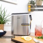 TZS First Austria Eiswürfelmaschine 1,8L – 12kg/24h Kapazität mit LED-Bedienung – Bild 6