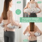 JOVELL Stillkissen Ergonomisch mit Baumwollbezug – Maschinenwaschbar für Mutter & Baby – Bild 5