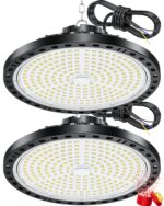 YIQIBRO 200W LED Werkstatt Deckenleuchte 20000LM – Industriestrahler IP65 für Garage & Lager