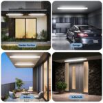 LEOEU LED Feuchtraumleuchte 90 cm, 30W 3300 lm – Wasserfeste Deckenleuchte IP65 für Keller & Garage – Bild 8