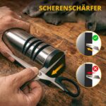 Flechazo Elektrischer Messerschärfer mit USB-C – Tragbar für Grobe & Feine Klingen – Bild 4